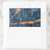 Sticker Rectangulaire Francfort-sur-le-Main (Sac)