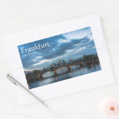 Sticker Rectangulaire Francfort-sur-le-Main (Enveloppe)