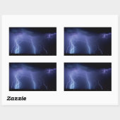 Sticker Rectangulaire Frappe de foudre 3 (Feuille)