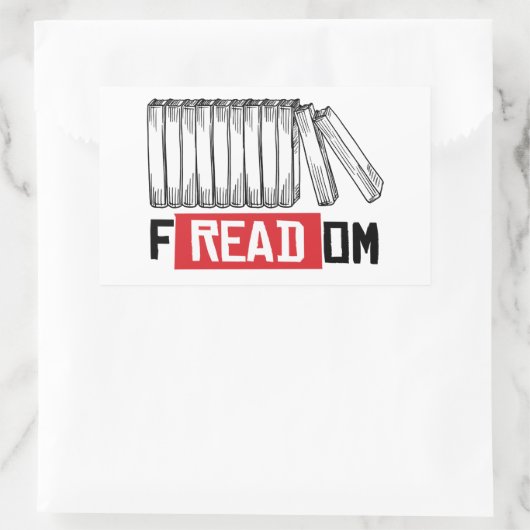 STICKER RECTANGULAIRE FREADOM (Sac)