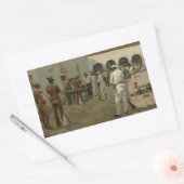 Sticker Rectangulaire Frédéric Remington - L'Expédition Mier (Enveloppe)