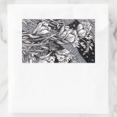 Sticker Rectangulaire Freesias (Sac)