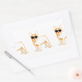 Sticker Rectangulaire Frenchie Howlelu (Enveloppe)