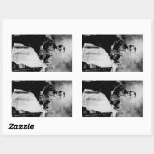 Sticker Rectangulaire Frères zombies (Feuille)