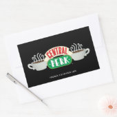 Sticker Rectangulaire FRIENDS™| Logo Central Perk (Enveloppe)