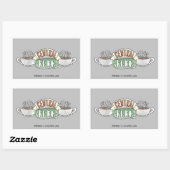 Sticker Rectangulaire FRIENDS™| Logo Central Perk Watercolor (Feuille)