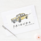 Sticker Rectangulaire FRIENDS™| Taxi-taxi (Enveloppe)