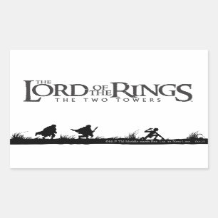 Sticker Rectangulaire FRODO™, Sam et GOLLUM™