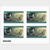 Sticker Rectangulaire Frog Art CB (Feuille)