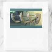 Sticker Rectangulaire Frog Art CB (Sac)