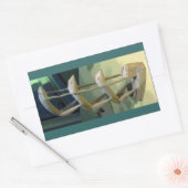 Sticker Rectangulaire Frog Art CB (Enveloppe)