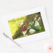 Sticker Rectangulaire Frohe Ostern (Enveloppe)