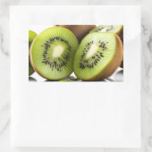Sticker Rectangulaire Fruit kiwi vert (Sac)