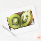 Sticker Rectangulaire Fruit kiwi vert (Enveloppe)