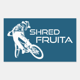 Sticker Rectangulaire Fruita Shred Colorado VTT