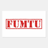 STICKER RECTANGULAIRE FUMTU (Devant)