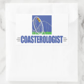 Sticker Rectangulaire Funny Roller Dessous de verre (Sac)