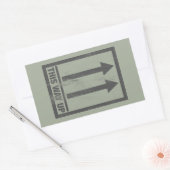 Sticker Rectangulaire Funny this way (Enveloppe)