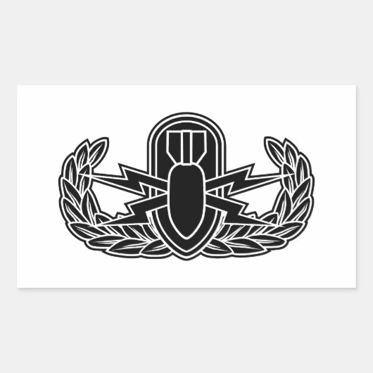 Sticker Rectangulaire gabarit EOD (Devant)