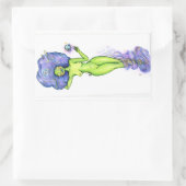 Sticker Rectangulaire galactique (Sac)