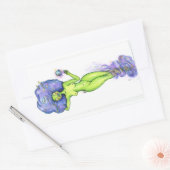 Sticker Rectangulaire galactique (Enveloppe)