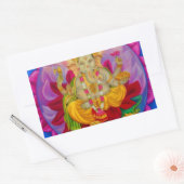 Sticker Rectangulaire Ganesh (Enveloppe)