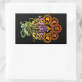 Sticker Rectangulaire Ganesha Guitar 01 (Sac)