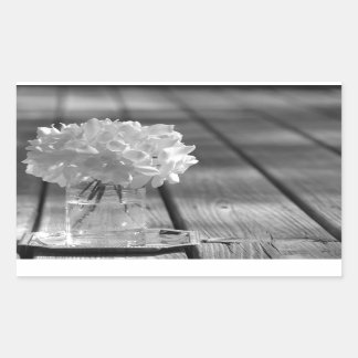 Sticker Rectangulaire Gardenias