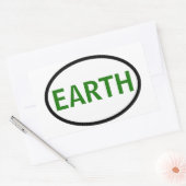 Sticker Rectangulaire Garder la Terre verte (Enveloppe)