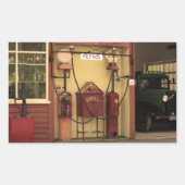 Sticker Rectangulaire Gare nostalgique (Devant)