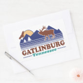 Sticker Rectangulaire Gatlinburg Tennessee (Enveloppe)