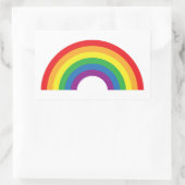 Sticker Rectangulaire Gay pride - Arc-en-ciel - Drapeau Gay pride (Sac)