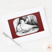 Sticker Rectangulaire Géant Runt Pigeons (Enveloppe)
