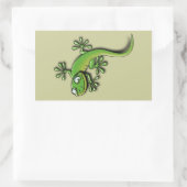 Sticker Rectangulaire Gecko 2 (Sac)