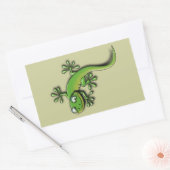 Sticker Rectangulaire Gecko 2 (Enveloppe)