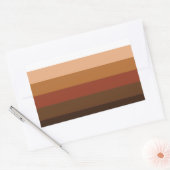 Sticker Rectangulaire Gens de couleur (POC) Fierté Drapeaux (Enveloppe)