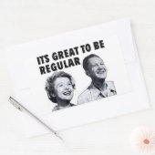 Sticker Rectangulaire Gens ordinaires (Enveloppe)