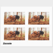 Sticker Rectangulaire Gentle Giant (Feuille)