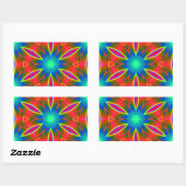 Sticker Rectangulaire géométrique 160614 (01) (Feuille)