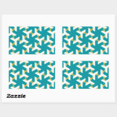 Sticker Rectangulaire géométrique 230614 (03) (Feuille)
