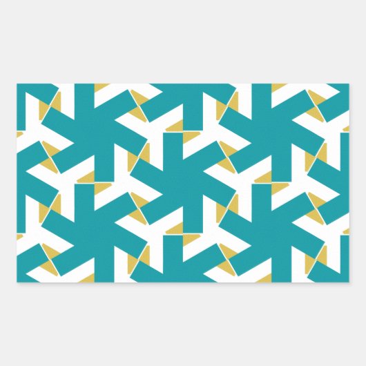 Sticker Rectangulaire géométrique 230614 (03) (Devant)