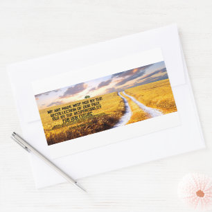 Sticker Rectangulaire George Bernard Shaw Citation Inspirationnelle "Sag