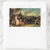 Sticker Rectangulaire George Caleb Bingham - Ordre no 11 (Sac)