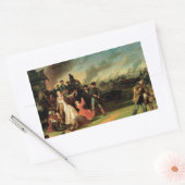 Sticker Rectangulaire George Caleb Bingham - Ordre no 11 (Enveloppe)