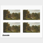 Sticker Rectangulaire George Inness - L'Ancien Moulin (Feuille)