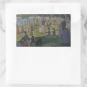 Sticker Rectangulaire Georges Seurat - Un dimanche sur La Grande Jatte (Sac)