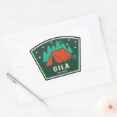 Sticker Rectangulaire Gila Wilderness Nouveau-Mexique Camping (Enveloppe)