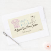 Sticker Rectangulaire Gilmore Girls Lorelai Chilton Outfit Design (Enveloppe)