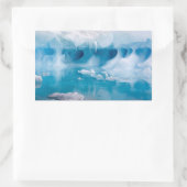 Sticker Rectangulaire Glace en Antarctique (Sac)