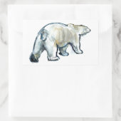 Sticker Rectangulaire Glacier MInt (Sac)